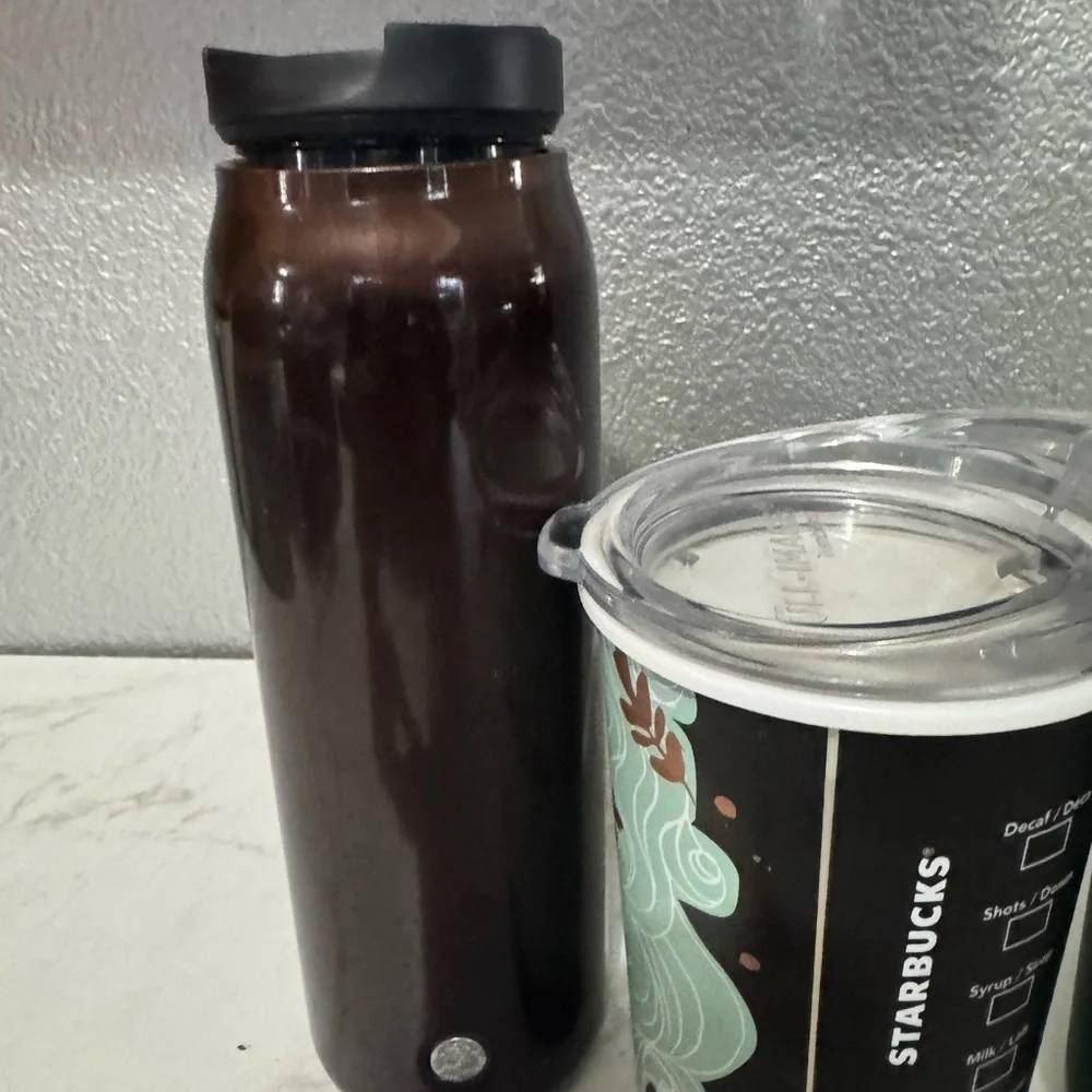 STARBUCKS bundle of 3 reusable tumblers